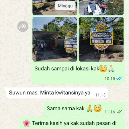 Pengiriman Papan Bunga Duka Cipinang Besar Utara