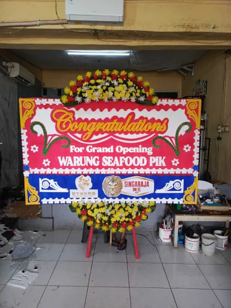 Papan Bunga Ucapan Selamat Cipinang Besar Utara