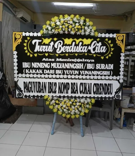 Papan Bunga Duka Cipinang Besar Utara