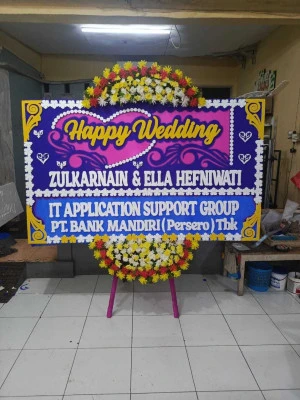 Papan Bunga di Cipinang Besar Utara